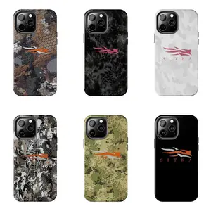 Rugged Sitka Digital Camo Smartphone Case, Outdoor Protection Accessories for Handheld Cellphone Devices, Compatible with iPhone 11-17 Pro Max/Plus & Samsung Galaxy S23-25 Series