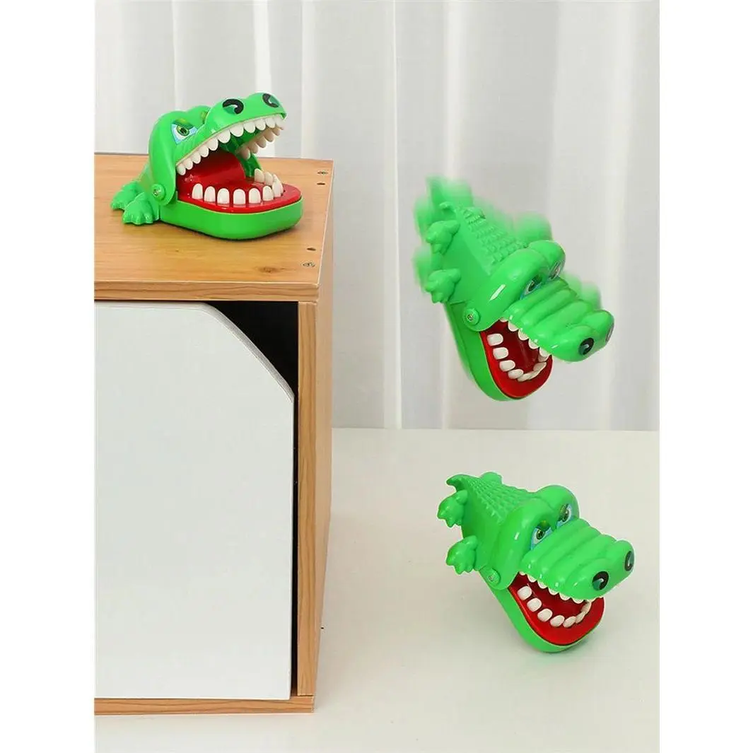 Crocodile Teeth Toys Game for Kids Crocodile Biting Finger Dentist Games Funny Toys for Children Adult Stress Relief Prank Toys