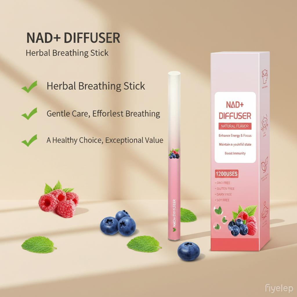 Wellness -Focused Herbal Respiratory Stick 2026 New Mullein Extract for Dual Care of Breathing & Sleep 1200 High-Value Uses Extra Strength Lung Cleansing  3