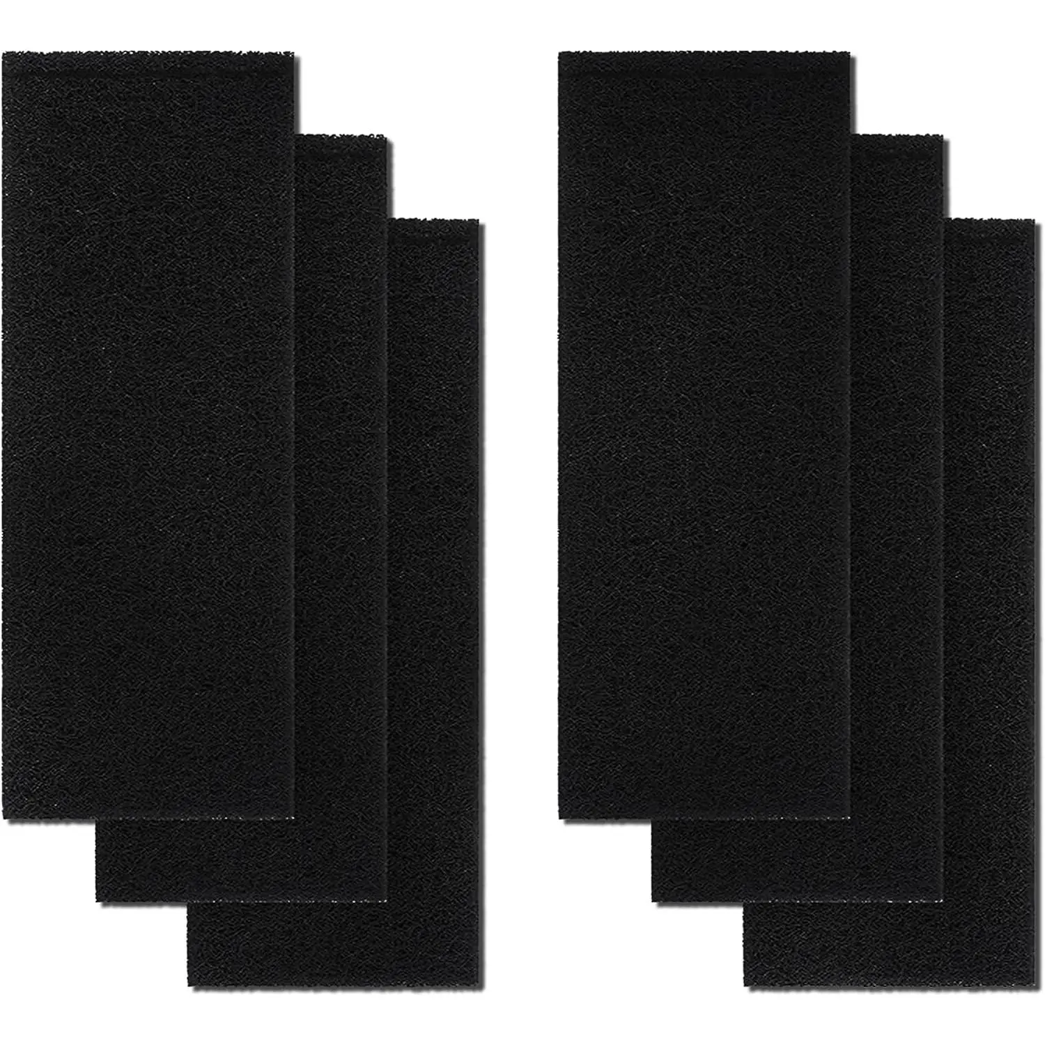 Carbon Filters for Litter Box Automated, 6 Pack  Filters 9"×3" Thickened Type, Activated Carbon Filters Absorb Odor & Dust Control