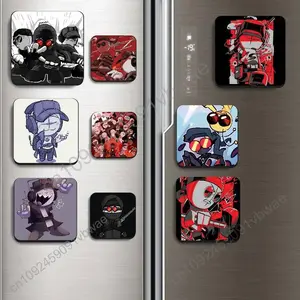 Combat team Madness Combat BestSelling Refrigerator Magnetic Sticker Fridge Magnets Adhesive to Metal Surfaces Leaves No Residue