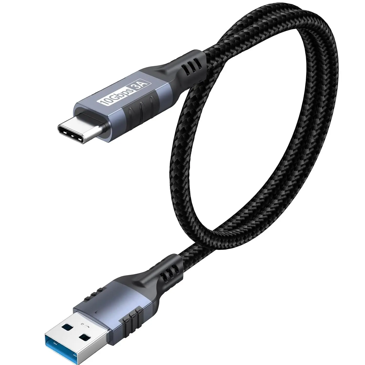 USB to USB C Data  1.5ft 10Gbps USB 3.1/3.2 Type C Data Transfer | 3A   for  17/16/15, Galaxy S25, Pixel 9/8/7, External SSD, Laptop, Tablet, ,