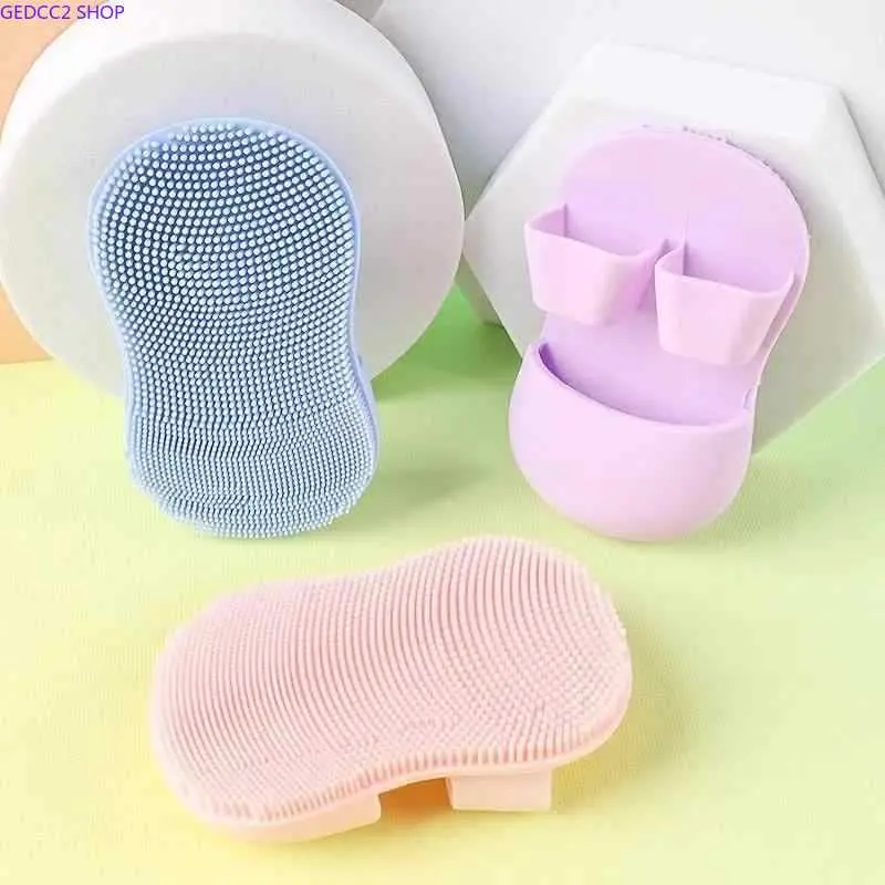 Mini Soft Silicone Facial Cleansing Finger Brush - Acne Blackhead Tools, Blackhead Removal Tools, Gentle Makeup Remover, Exfoliating Massager, Facial Care Instrument for Daily Camping & Hiking Skin Care