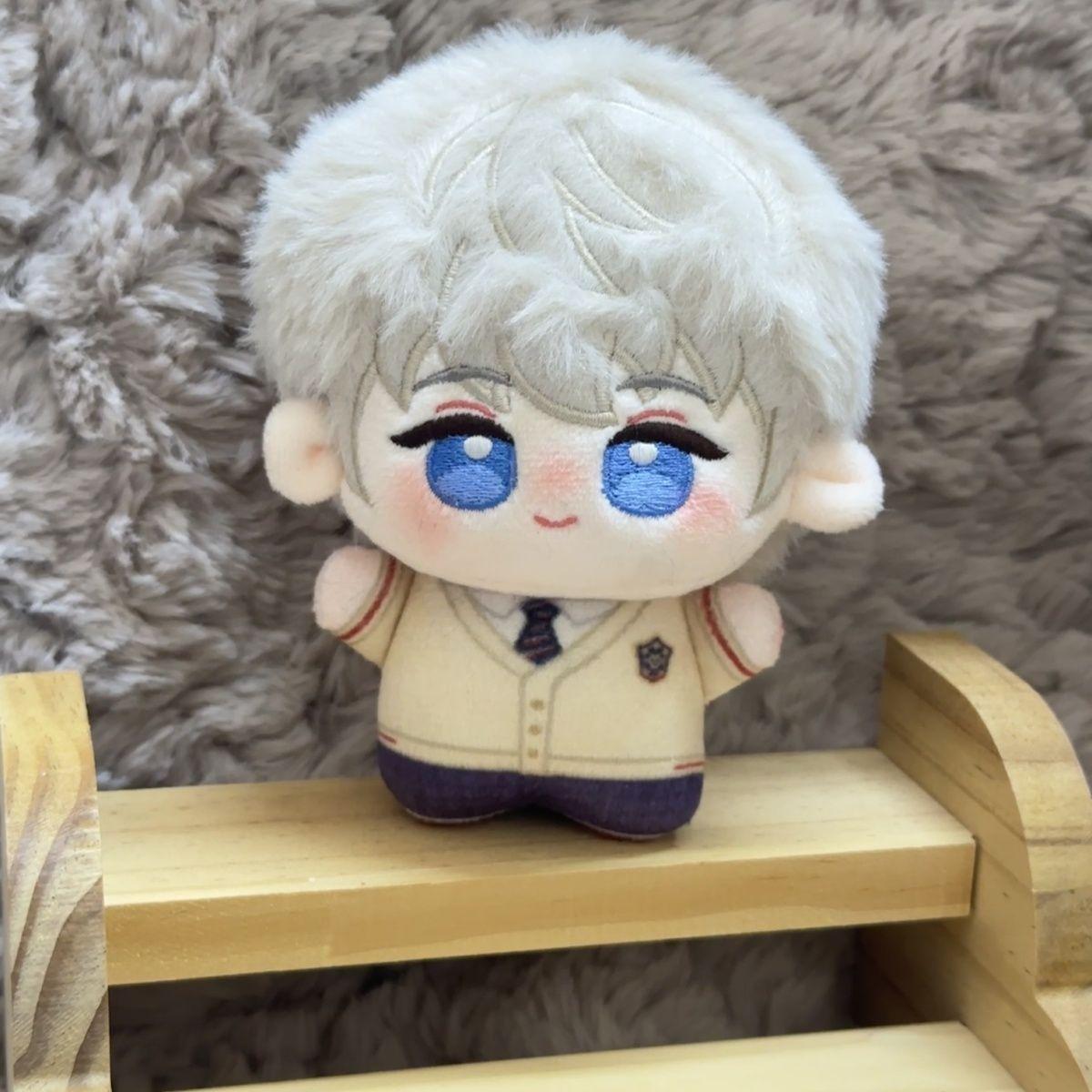 10cm Love And Deepspace Plush Rafayel Xavier Stuffed Plush Printed Body Figurine Statue Model Collection Decoration Kid Toy Gift