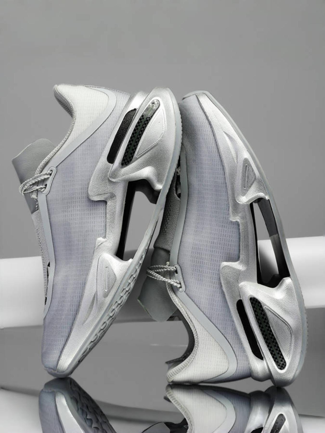 Unisex Street Style Ombre Design Running Shoes, Casual Sporty Breathable Comfortable Sneakers, Fashionable Sports Shoes for Daily Wear, Sports Athletic Shoes, Closed