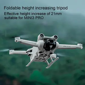 Dji Mini 3 Pro Height-Adjustable Landing Gear Extension Kit, Compatible with Dji Mini 3 Pro, No Drone Included, Only Landing Gear