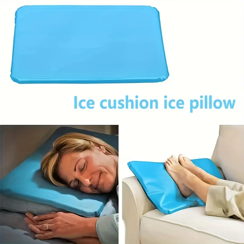 Cooling Pillow Mat for Sleeping, Outdoor Camping and Daily Use – Features rapid water-fill cooling technology; a portable, temperature-regulating mat designed specifically for summer.