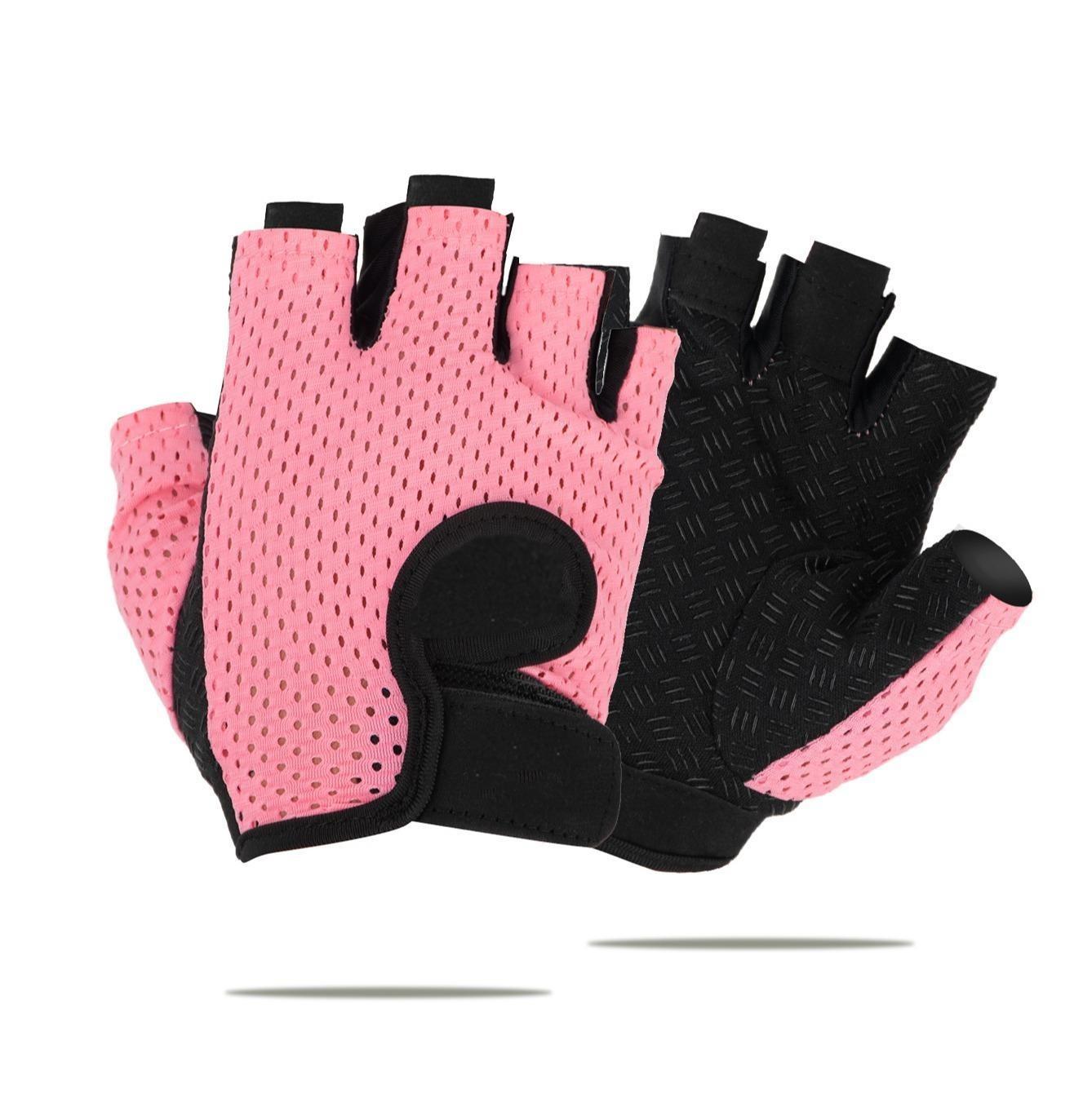 3 Pairs Half Finger Sports Gloves, Breathable Non-Slip Fitness Gloves for Men & Women, Gym Workout & Sports Protective Gear