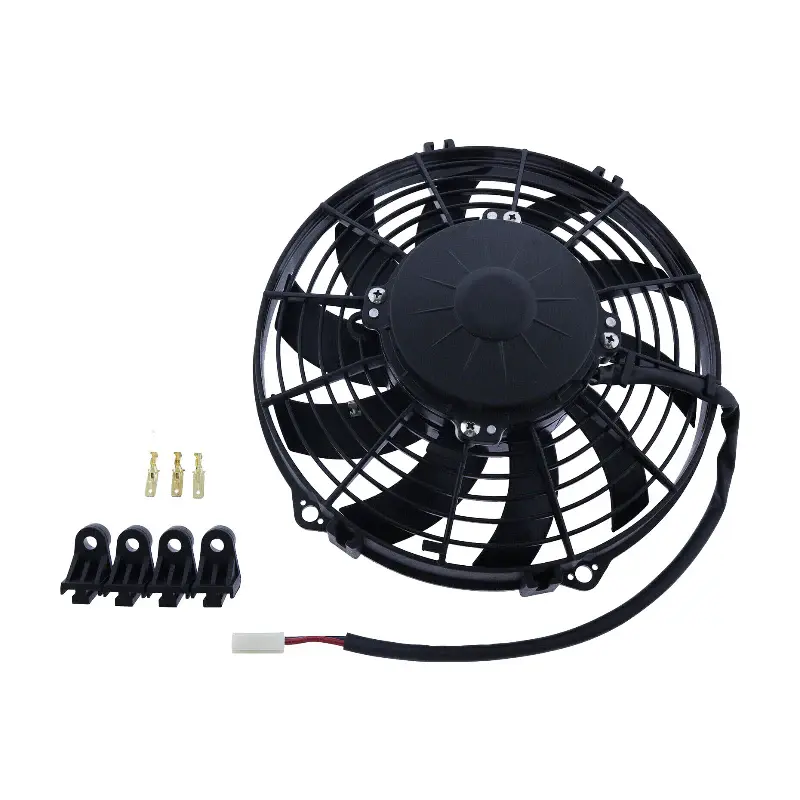 FridayParts 9in Curved Blade Low Profile Fan Pull 30100452 VA07-AP12/C-58A for Spal