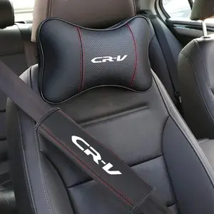 Fashion Car Seat Headrest Neck Pillow, Seatbelt Shoulder Pad for Honda Civic Accord Jazz Pilot Crv Odyssey Passport City Shuttle Hrv