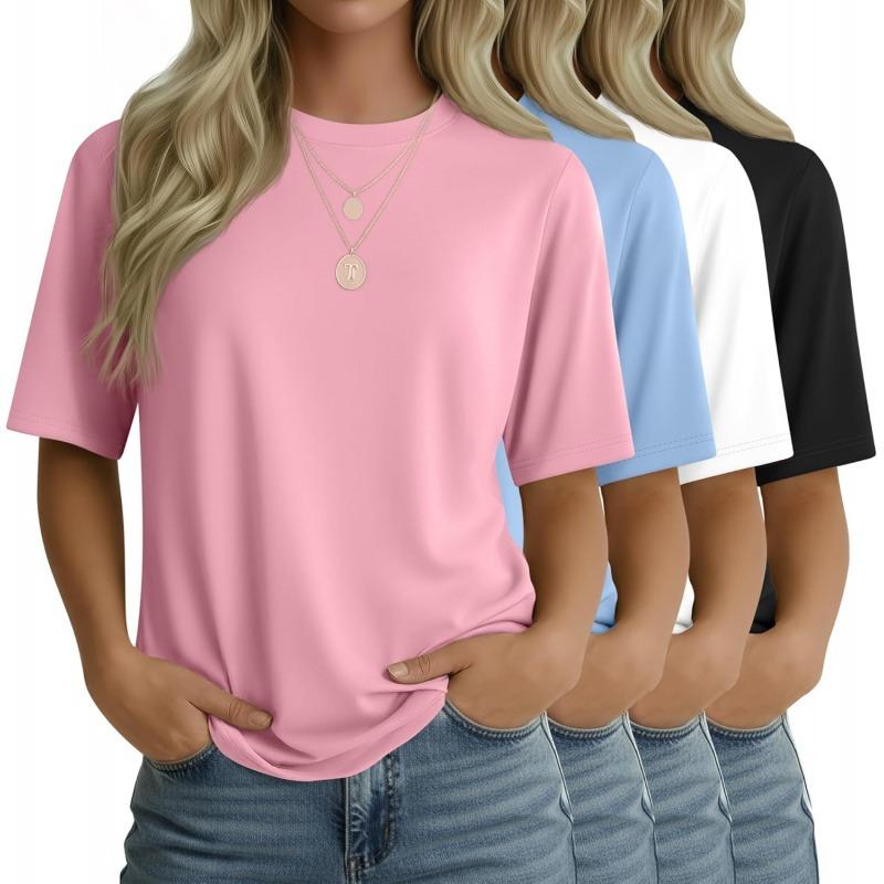 100% cotton,Women's Half Sleeve T Shirts,Short Sleeve Basic Crew Neck Tops,Elbow Length Casual Loose Fit Summer Tees, comfortable, oversized 100% cotton,Women's Half Sleeve T Shirts,Short Sleeve Basic Crew Neck Tops,Elbow Length Casual Loose Fit Summer Tees, comfortable, oversized