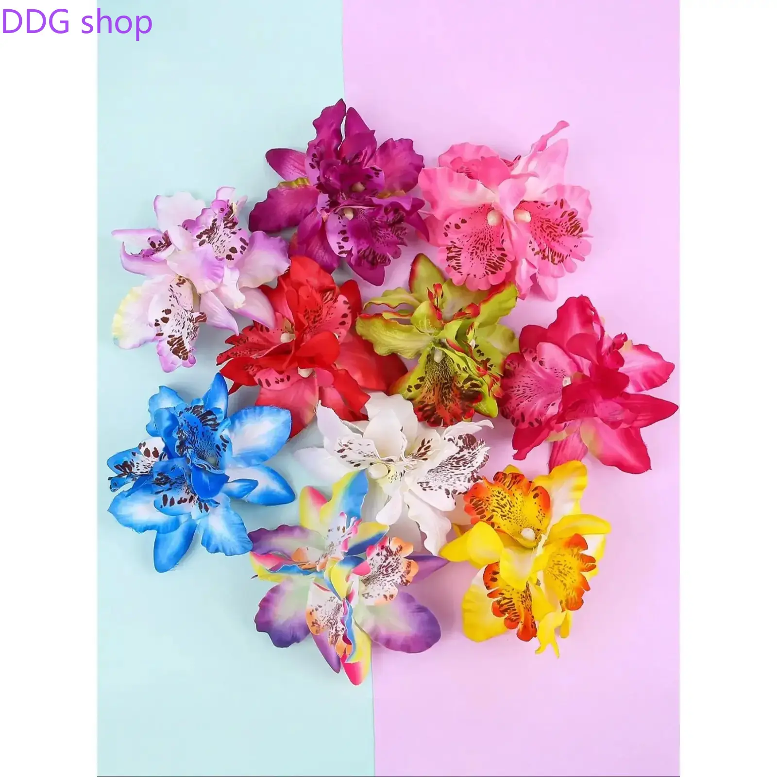 10Pcs 2026 New Floral Hair Clips, Elegant Minimalist Flower Hair Accessories, Sturdy for Thick Hair, Stylish Decor for Women & Girls, Perfect for Daily Look, Prom and Formal Occasions
