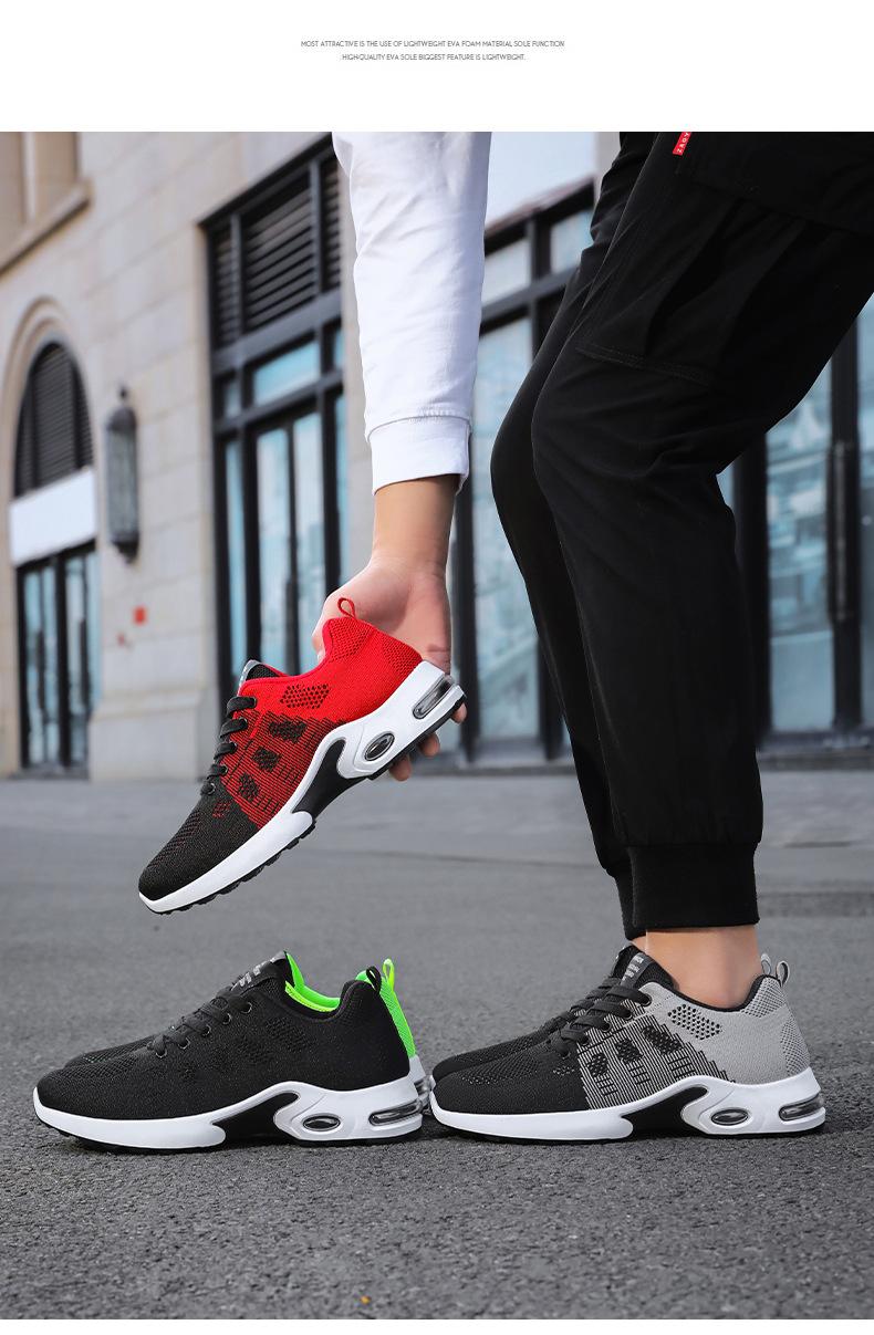 Men's Summer New Shoes, Mesh Breathable Running Shoes, Popular Casual Sports Shoes