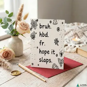 1pc Multi-functional Greeting Card and Birthday Card Vintage Floral Pattern Black and White Edition Suitable for Friends Family Colleagues Pets Celebration Parties