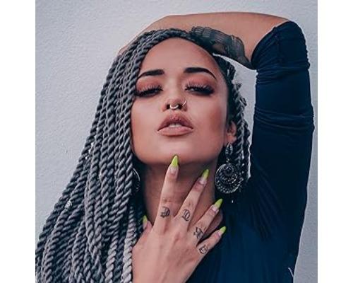 Jstyle 18G 16G Surgical Steel Nose Rings Hoops for Women Opal CZ Septum Rings Clicker Hinged Segment Nose Ring Lip Helix Cartilage Conch Daith Rook Nose Body Piercing Jewelry 8mm 10mm