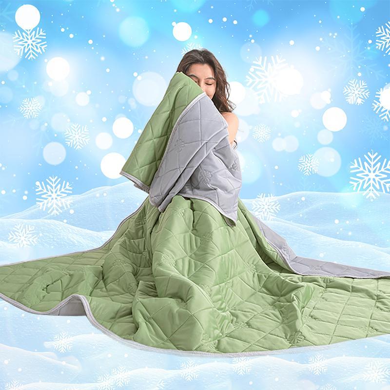 Cooling Lightweight Cozy Blanket, Soft Comfortable Breathable Lightweight Cooling Blanket, Machine Washable Summer Cooling Blanket for Hot Sleepers, Soft Winter Blanket, Bedding for Home Bedroom, Living Room, Summer Blankets, Soft Comfy Blanket