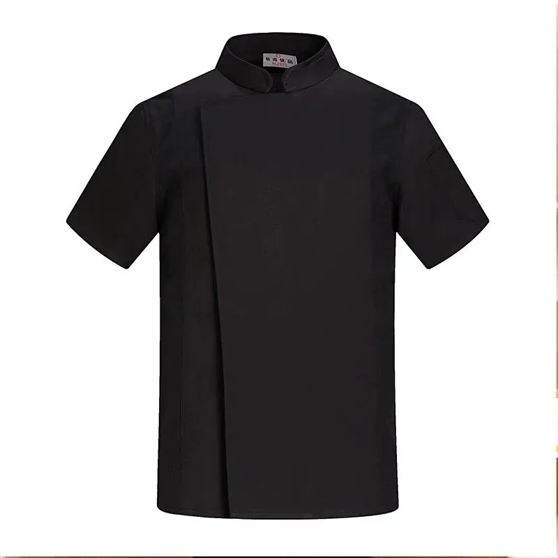 Summer Chef Costume Restaurant Uniform Kitchen Cook Jacket Catering Cooking Shirt Barber Bakery Cafe Waiter/Waitress Overalls