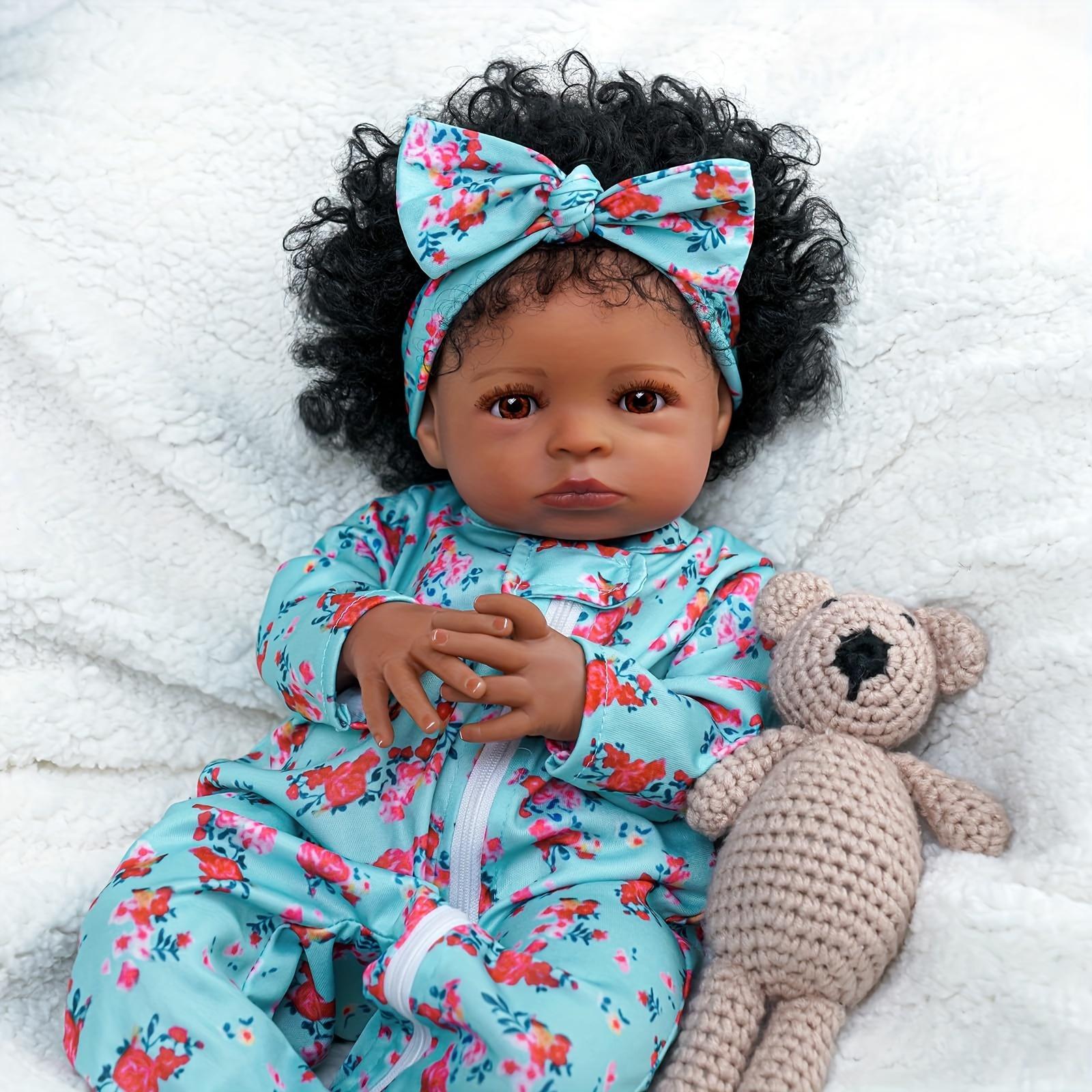Babeside Baby Doll 20in Soft Body Cloth Body Strap, Feeding Accessory Set, Suitable for Children 3 Years and Older, Christmas & New Year Gifts, Cute Dolls, Sleeping Doll