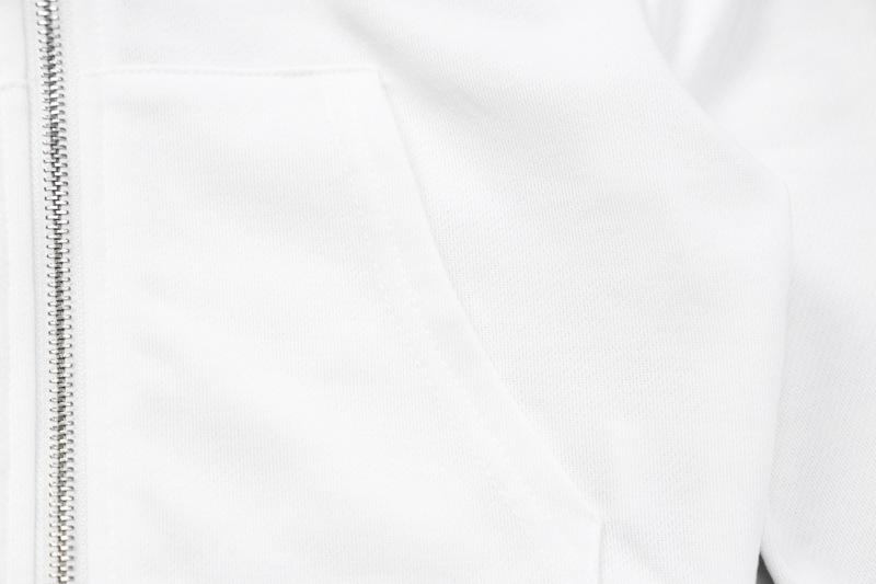 Women's Plain Pocket Zip Up Crop Hoodie, Casual Long Sleeve Hooded Top for Spring & Fall, Ladies Clothes for Daily Wear, Shoulder Hoodies, Casual Sporty Top