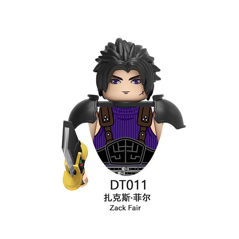 DT8903 Movie Game Cartoon FF Collection Action Figures Building Blocks Positive Characters toys Weapons Accessories Toys Gifts popular