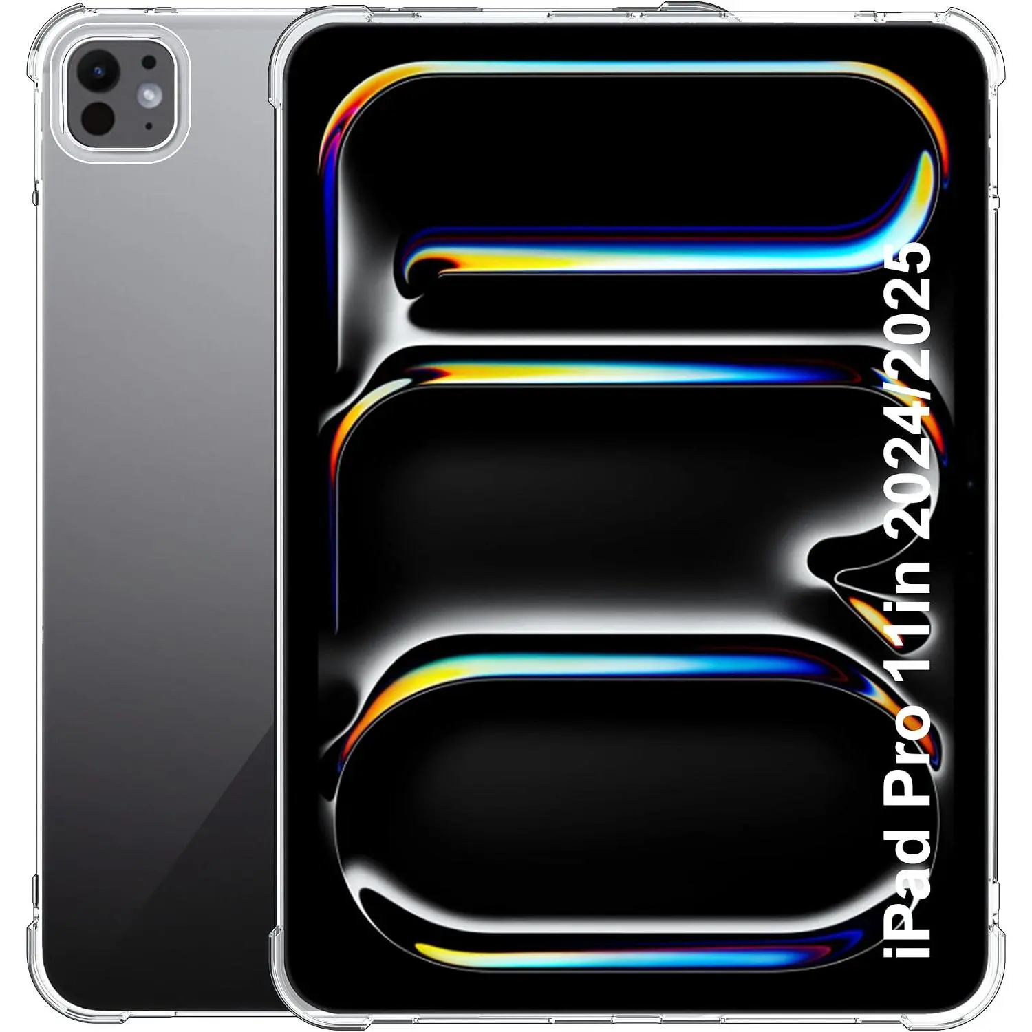 for iPad Pro 11 2024/2025 Case, Lightweight,Quality TPU,Transparency, Anti-Scratch Shockproof,for M4/M5 iPad Pro 11 inch