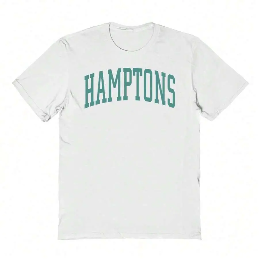 % Cotton Graphic Tees Social Collective Hamptons Graphic Cotton Short-Sleeve-Shirt