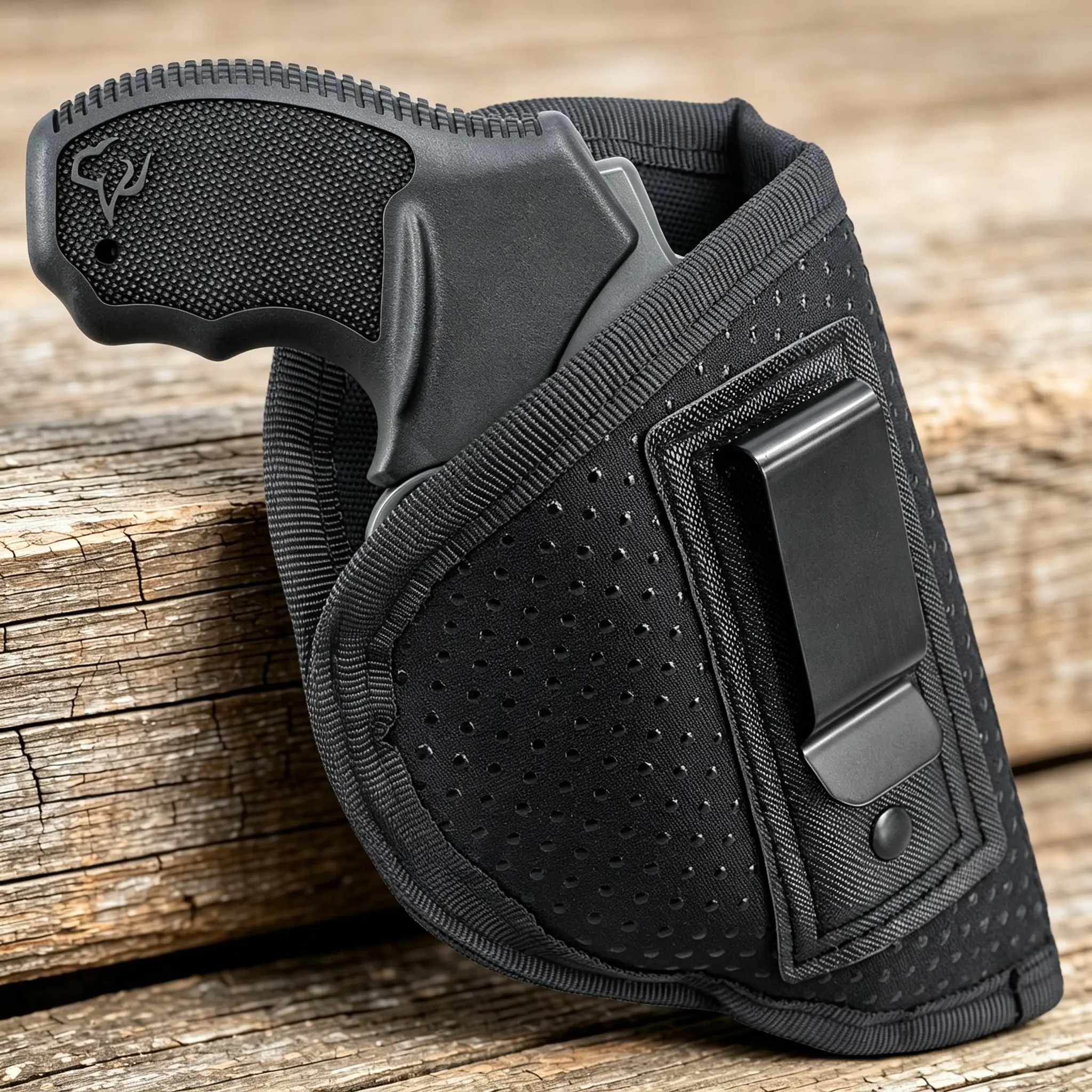 IWB Holster, Fits Most J Frame Revolvers - Ruger SP101 LCR/Smith and Wesson Bodyguard/Taurus 50 85 / Charter Arms & Most .38 Special Type Holsters
