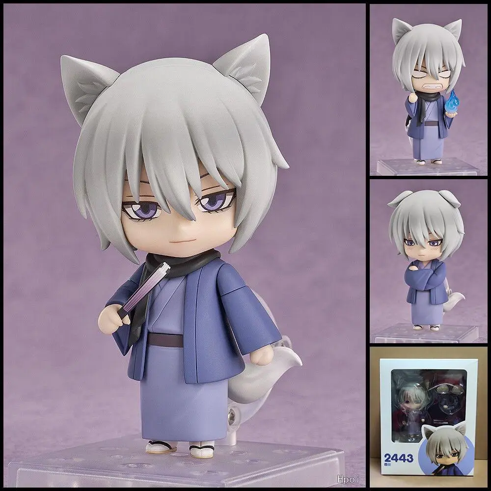 Chibi Kamisama Love Movable Statue Set - #2443 Tomoe, #2784 Nanami Anime Figures, DIY Felt Crafts Decoration, Gift for Anime Collecting Enthusiasts