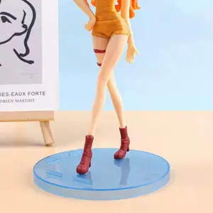 17cm One Piece Figures Nami Figurine Pvc Statue Manga Model Doll Collectible Room Decoration Gifts