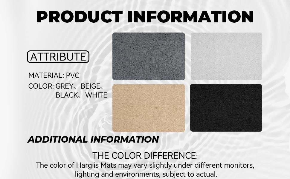 Non Slip Bathtub Mat,Anti Slip Shower Mat,Fast Drying Bath Tub Mats,Foot Scrubber Mat,Anti Slip Mat for Tub,Floor,Bathroom,Home,Kitchen,Hotel (Grey 24x16 Inch)