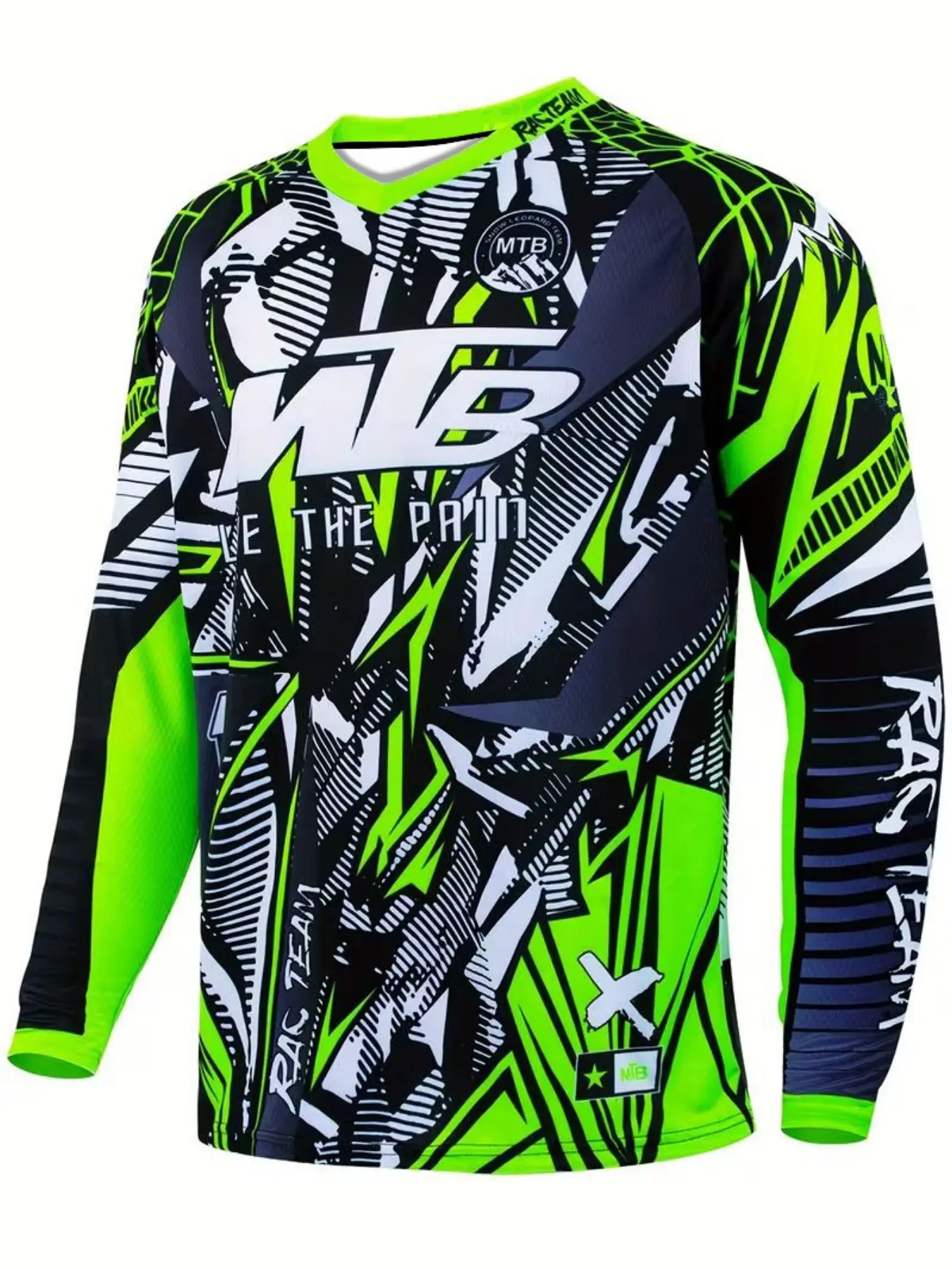 Men's Sportswear for Off-Road Road Mountain Bike Racing, Cycling Motorcycle Sports Shirt, MTB Race T-Shirt, Outdoor Activity Gear, Sporty Sports Top