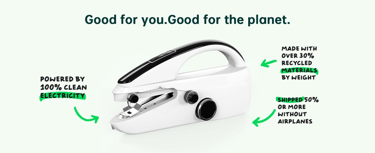 Sewing Machine,Two dear,Mini sewing machine,Easy to Use and Fast Suitable for Clothes,Fabrics, Sewing Machine for Beginners.Black