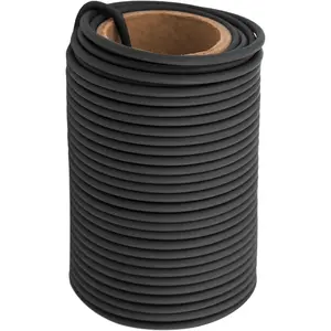 Garden Flexible Wire Tie, Soft Twist  Ties Support  Vines for Supporting and Fixing Garden Planting Branches Vines & Stems ,Organize Data Wire and Office Organization 65.6’ ( 3.5MM) (black)
