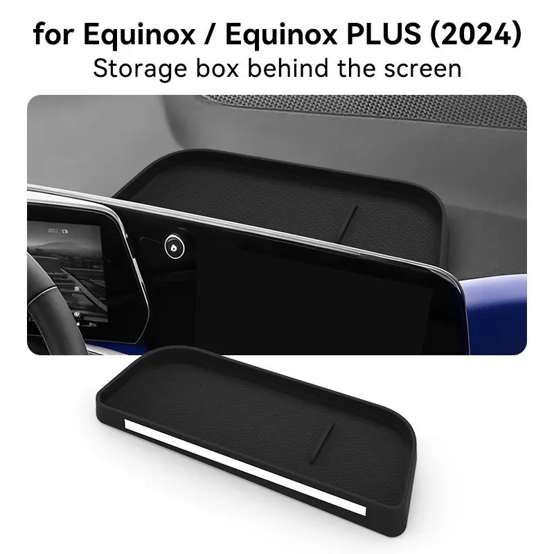 Chevrolet Equinox Dashboard Storage Tray, 2026 Model Organizer Accessory, Central Console Screen Holder, Car Interior Storage Solution, Center Console Organizer