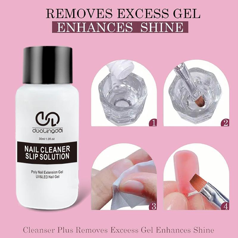 Acrylic Polygel Manicure Kit with 20 Nail Molds, 6 Color Acrylic Polygel Manicure Kit with Nail Art Tools, Professional-grade Nail Art Kit for Beginners, Nail Extension Kit, Polygel Nail Kits