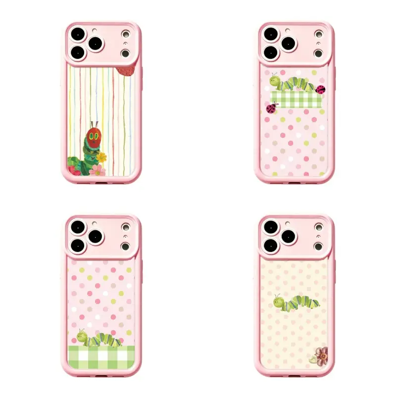 Retro Hungry Caterpillar Art Phone Case,For iPhone 11 12 13 14 15 16 17 pro max for Samsung S26 S25 S24 S23 S22 S21 phone Cases,Gifts For Fans Men Women,Phone Accessories,phone cases