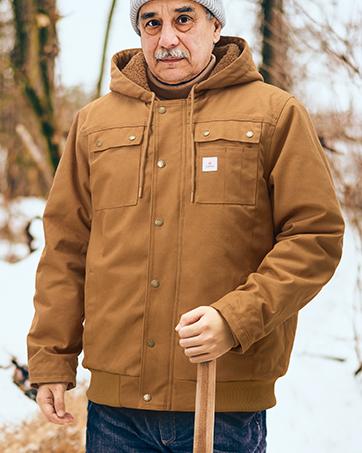 HISEA Men's Denim Bib Overall, Mens Relaxed Fit Overall Midweight Workwear with Adjustable Straps and Convenient Tool Pockets