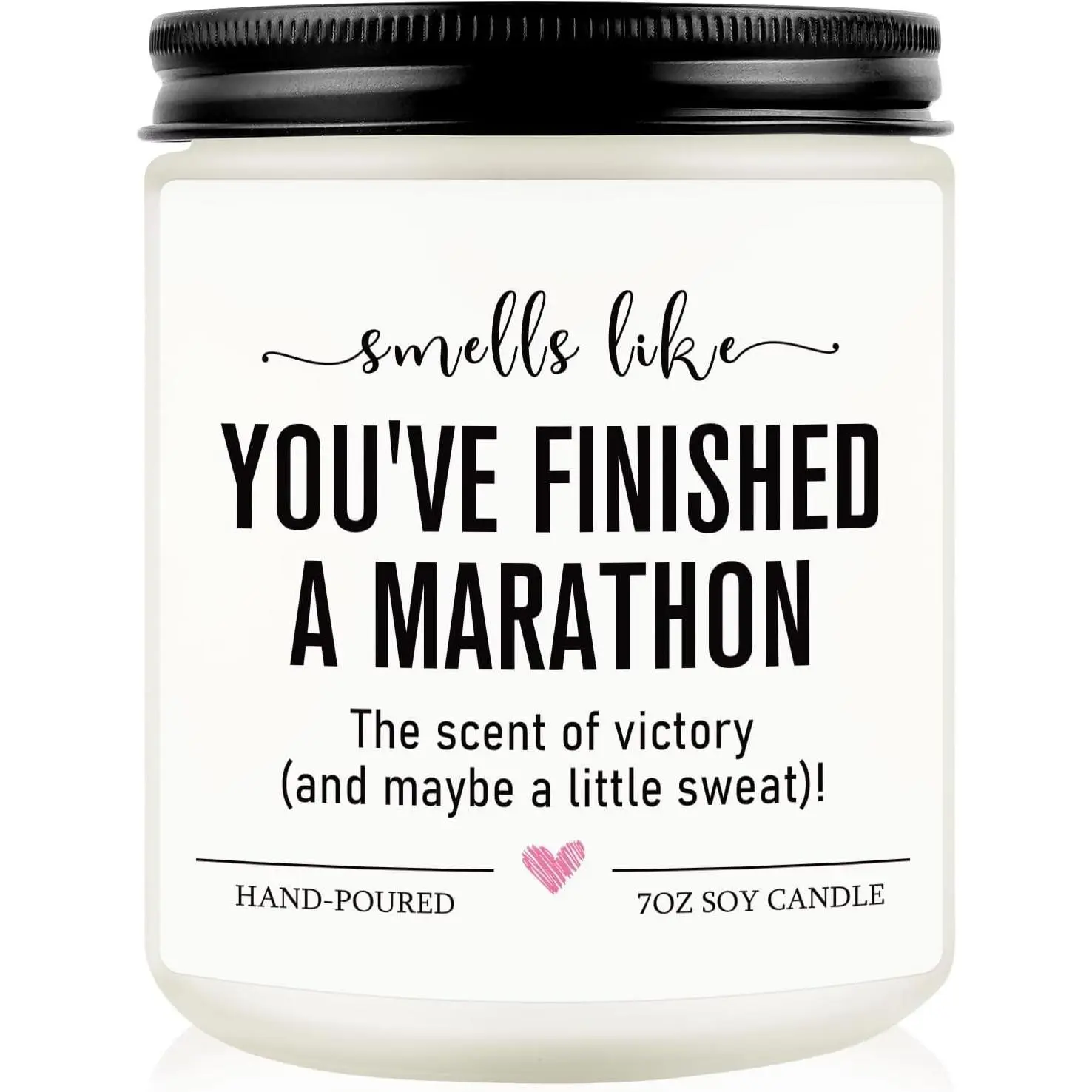 Funny Marathon Candle, Marathon Runners Gifts, Gifts for Runners Women, Men