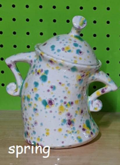 Funny Spoof Ceramic Cup Ornament, Creative Home & Garden Decoration, Unique Personality Storage Jar