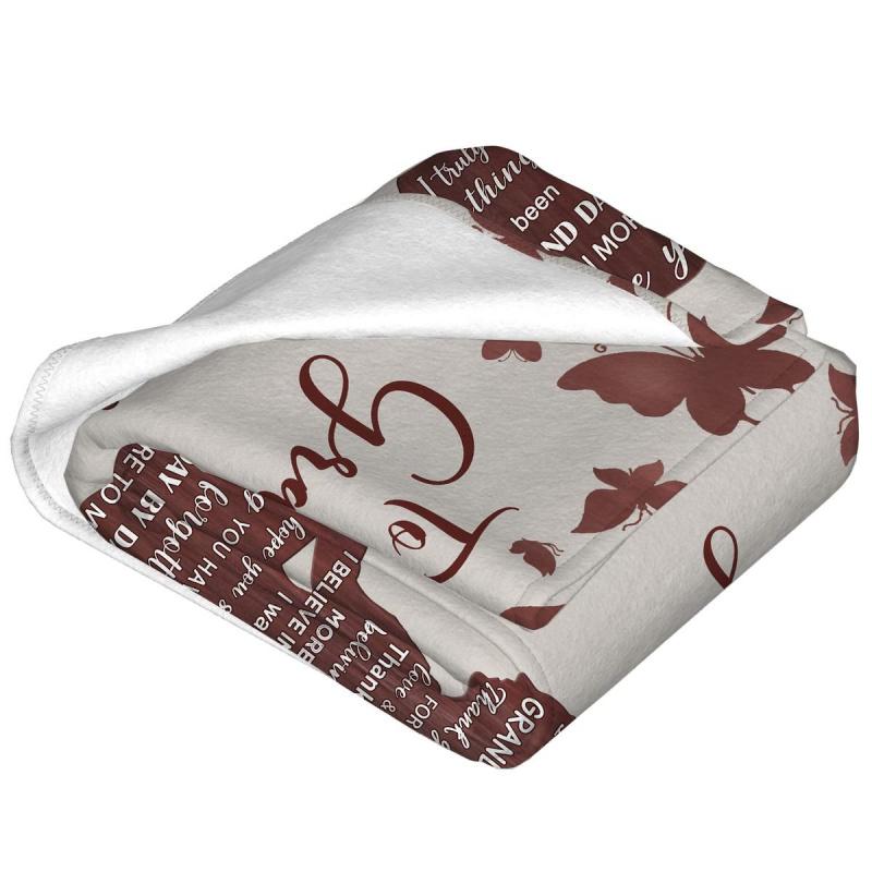 Grandma Blanket Gifts for Grandma Mother's Day Birthday Gifts from Grandchildren,Best Grandma Gifts Ideas,to My Grandma Gifts Blanket from Granddaughter