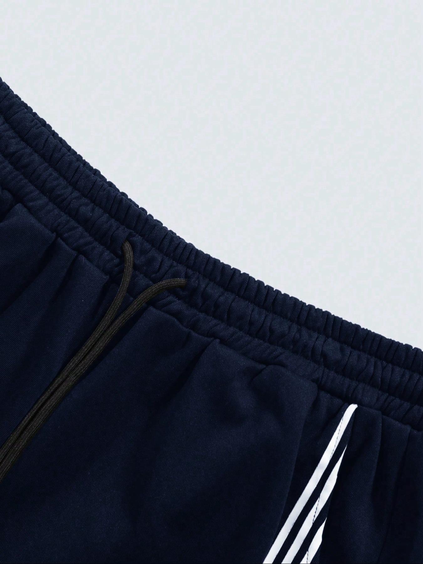 Men's Star Print Drawstring Waist Sweatpants, Casual Comfy Regular Fit Jogger Pants for Daily Wear, Men's Trousers for All Seasons, Sports Bottoms