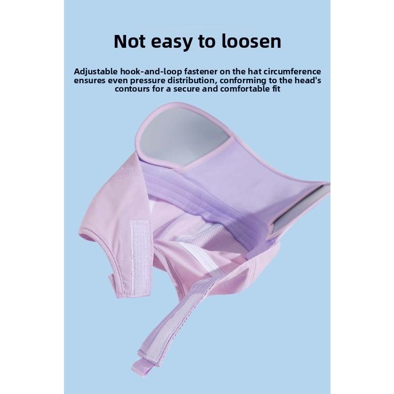 Outdoor sun hat golf sun protection sun hat women's summer wide brim sports empty top pull-up cap