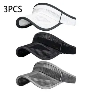 Wide Brim Sun Hat for Women & Men UV Protection Mesh Visor Hat Breathable Outdoor Fishing Hiking Beach Cap Summer Cooling Sunscreen Hat for Camping Gardening Travel Golf