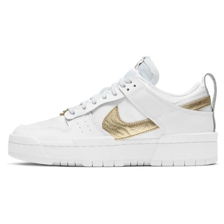 Nike Dunk Disrupt Low Women's Synthetic Leather Sneakers with Comfort, Support, Non-Slip Durable Lightweight Design Verifiable, with credentials and supporting global authentication