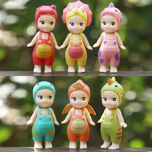 Random Angel Kneeling Blind Box Car Ornament, Phone Decoration Cupid Figure, Anime Collectible, Car Decor, Car Decorations, Dinosaur Sonny Angel Style Dolls, Kawaii Dino Costume Baby Dolls for Room Decor, Cake Topper, Birthday Gift