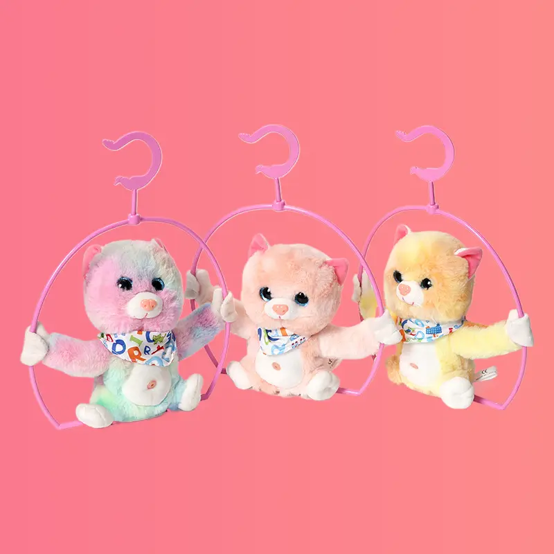 Creative Cute Electric Plush Doll High Appearance Smart Talking Toy For Kids With Auto Voice Response Function