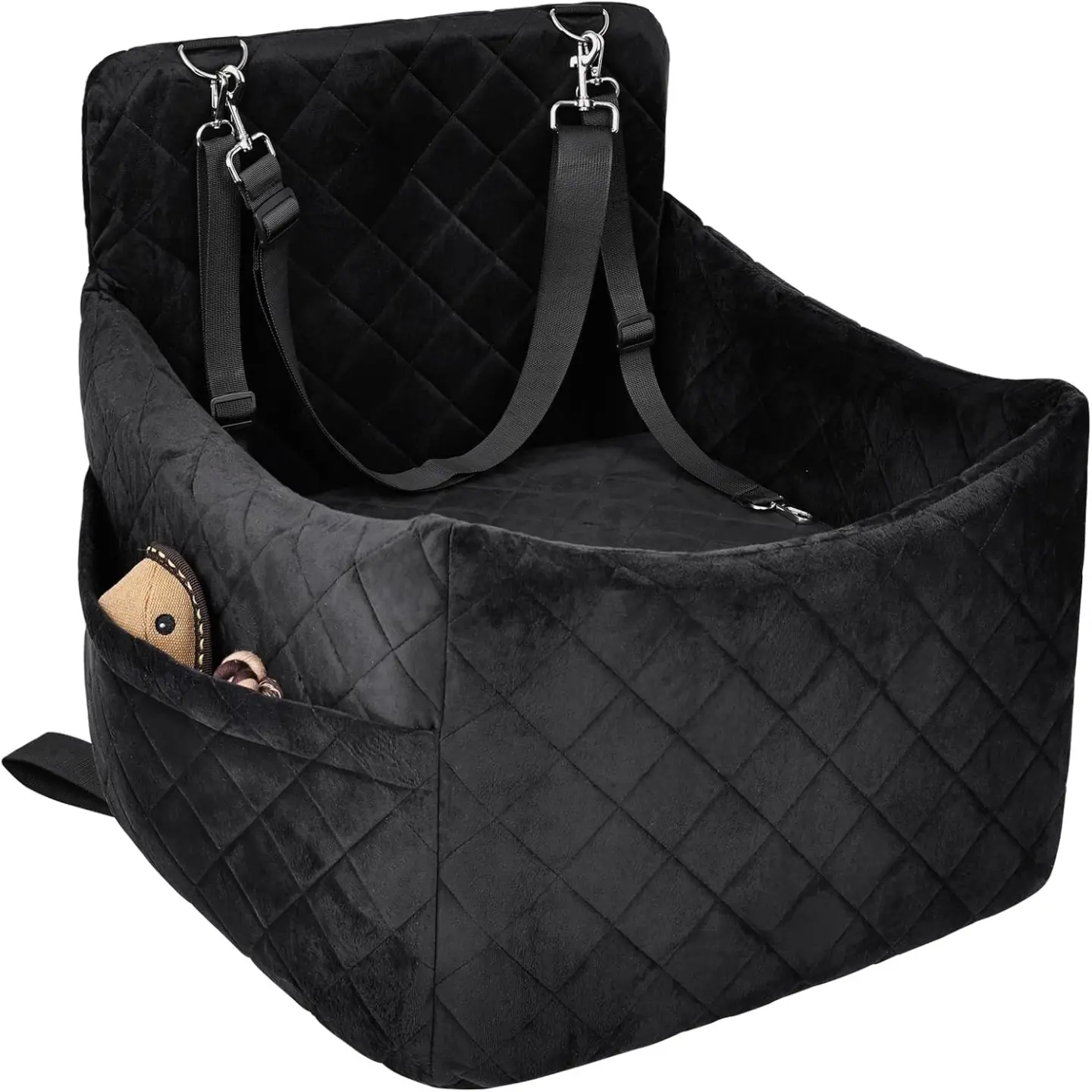 Front Seat Pet Bed Pad, Cat Dog Dual Use Washable Car Safety Seat Cushion, Home & Car Dual Purpose Easy Installation