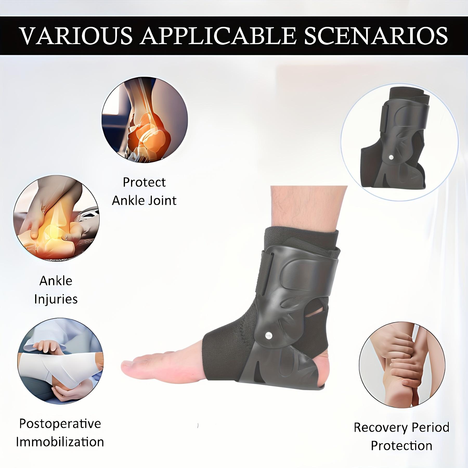 Ankle Brace, Breathable Ankle Support, Adjustable Ankle Support Brace Compression Breathable Foot Elastic Guard Strap Black For Any Activity Requiring Ankle Movement, Foot Guard Strap
