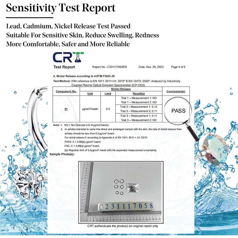 8Pairs Surgical Steel Flat Back Earrings for Sensitive Ears Hypoallergenic 20G Stainless Steel Stud Hoop Earrings for Women Men Small Opal Ball CZ Cartilage Earrings Hoop Stud Flatbackearrings Fashionable Jewelry Accessories Vvs Moissanite