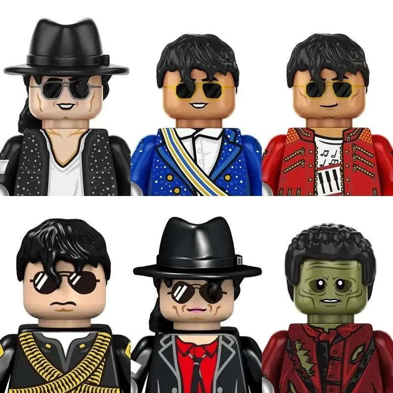 King Or Pop MJ Building Blocks Michael Mini Action Figure Toys